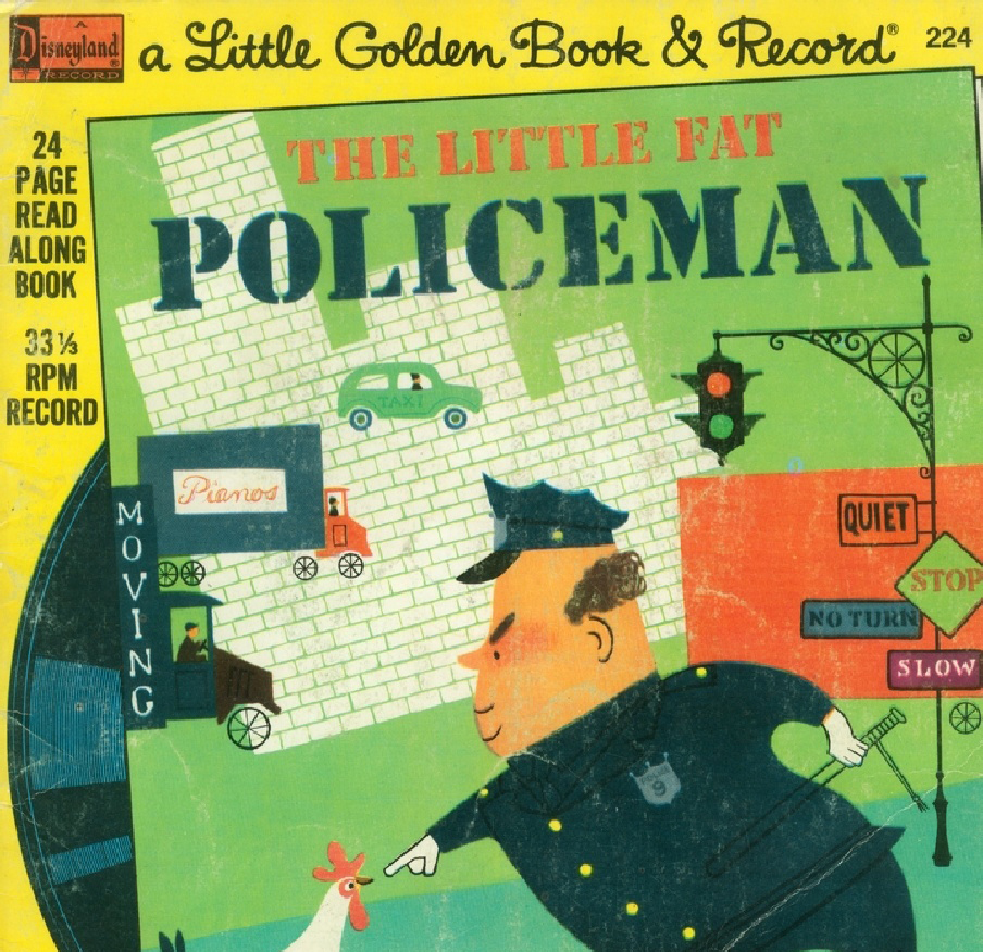 The Little Fat Policeman (01),绘本,绘本故事,绘本阅读,故事书,童书,图画书,课外阅读